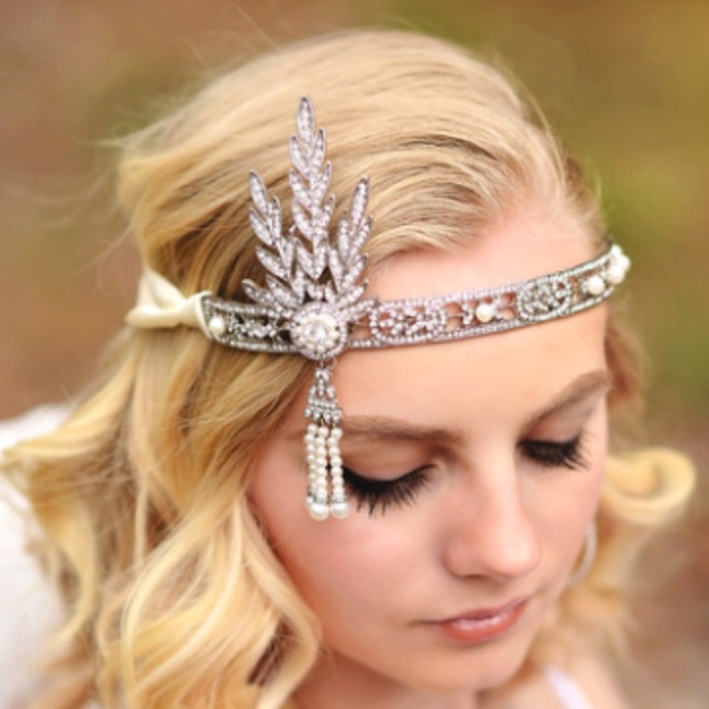 Great Gatsby 20s style flapper headband ✨